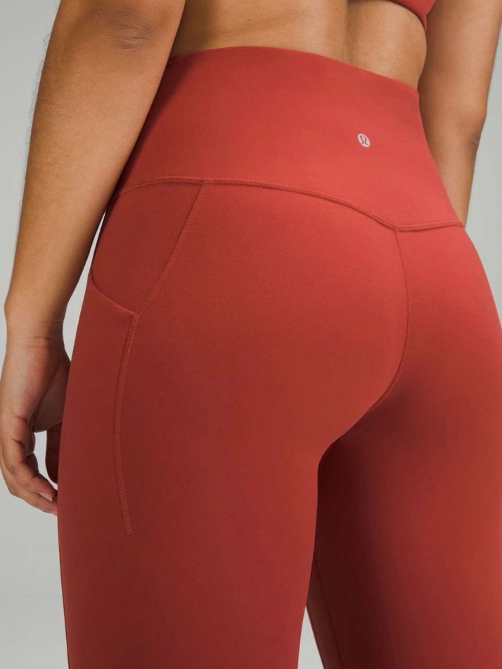 Lululemon Align High-Rise Pant with Pockets 25" in Cayenne - Picture 2 of 7